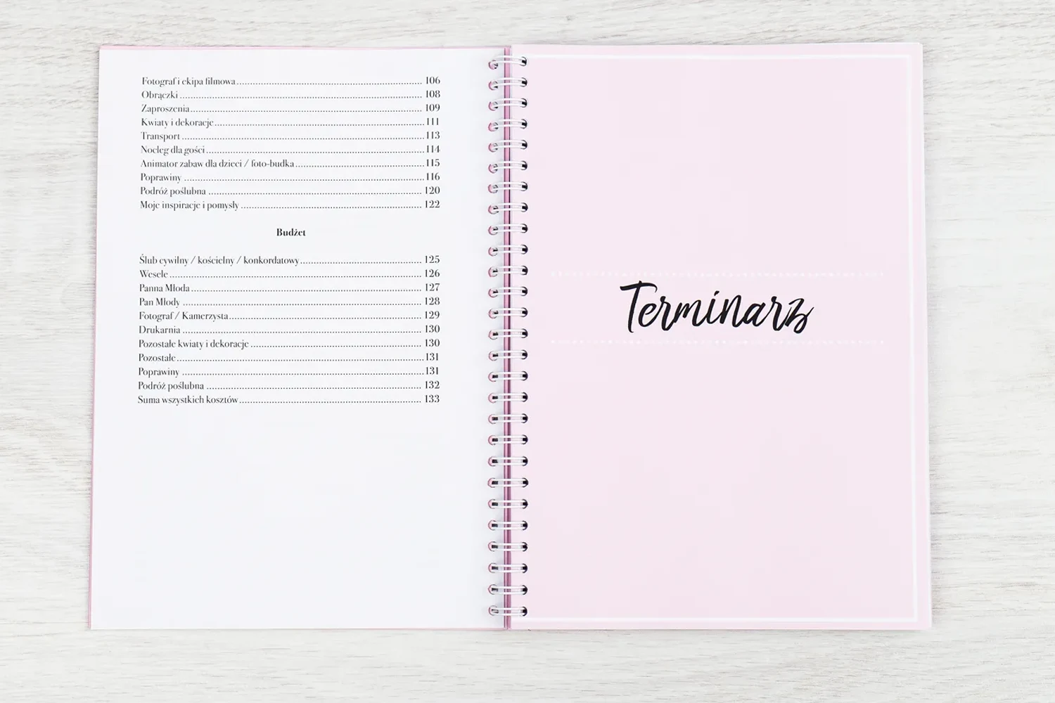 Organizer Ślubny Niezbędnik Panny Młodej