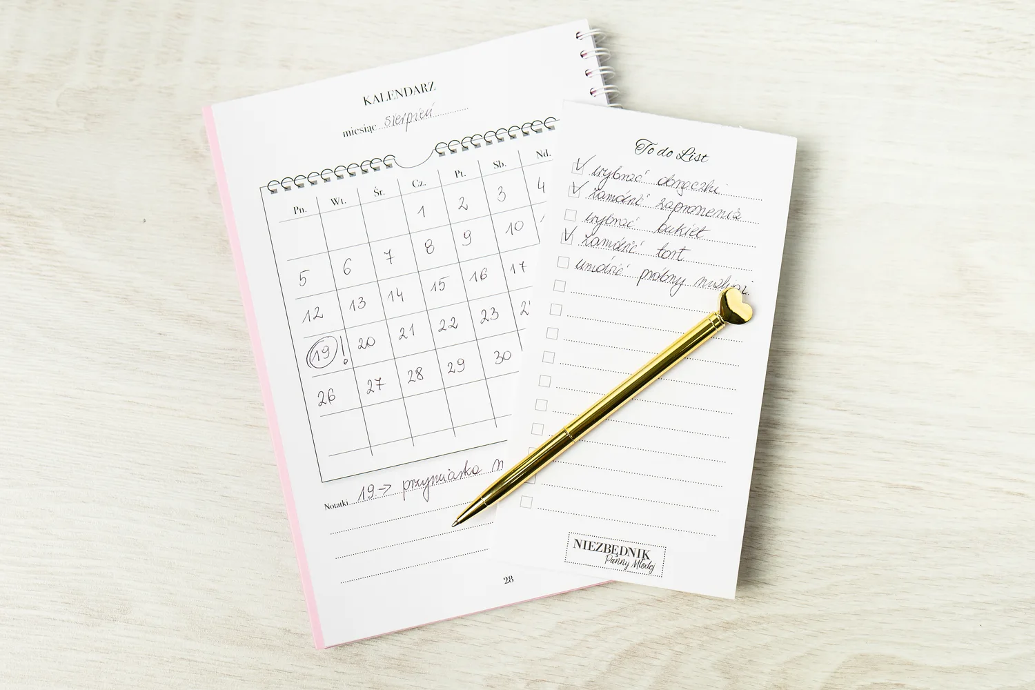 organizer ślubny niezbędnik panny młodej